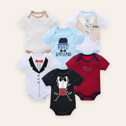 Little Blossom Short-Sleeve Bodysuit Multi-Pack