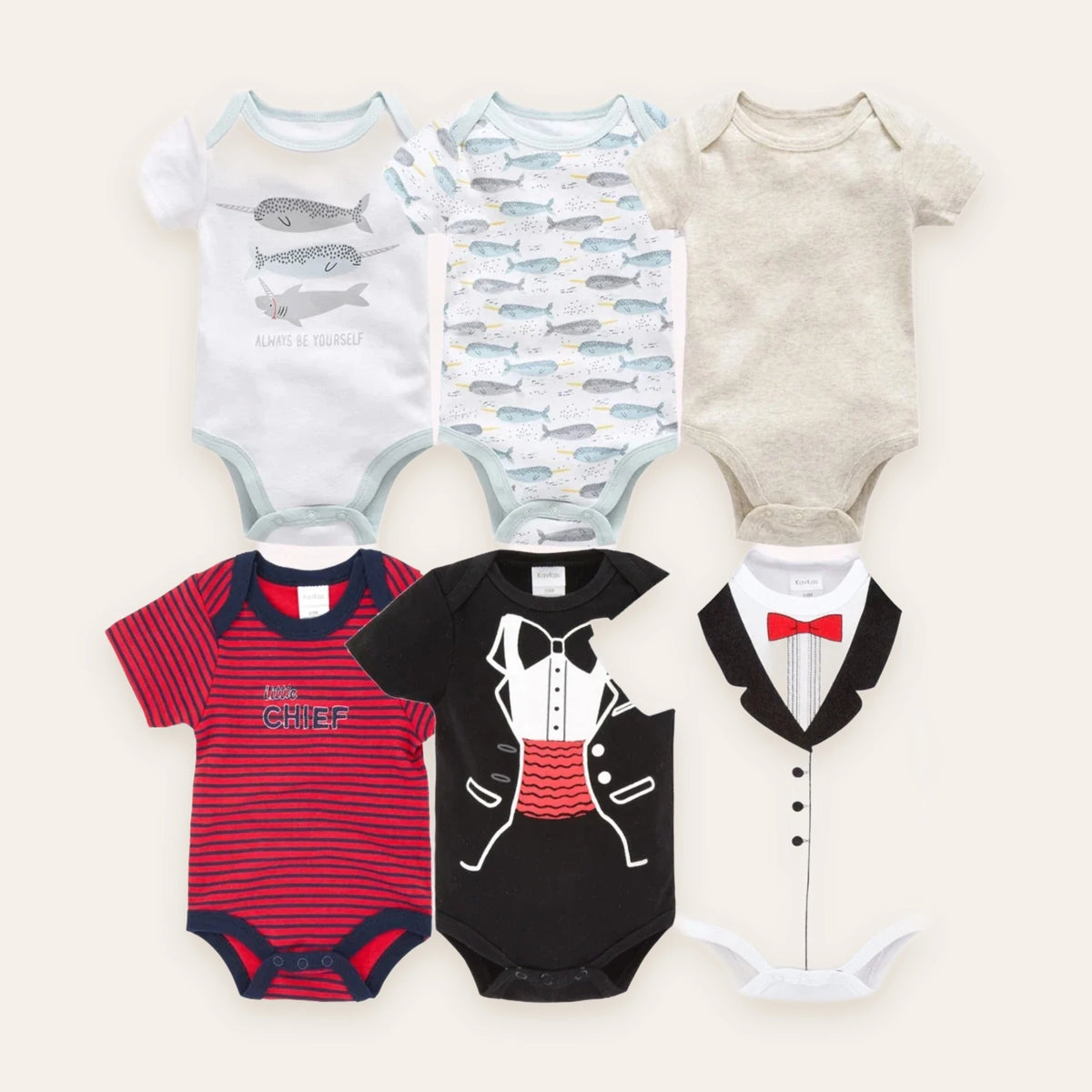 Little Blossom Short-Sleeve Bodysuit Multi-Pack