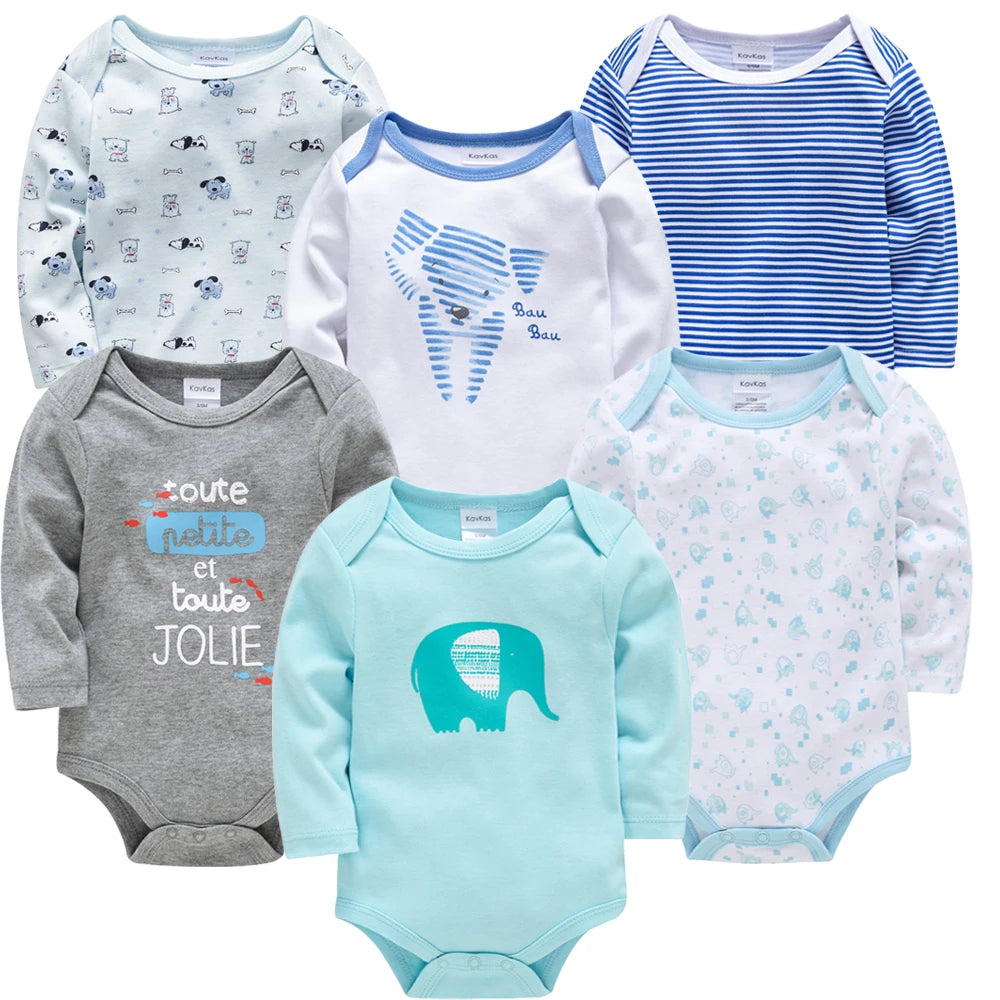 Sweet Dreams Long-Sleeve Bodysuit Multi-Pack