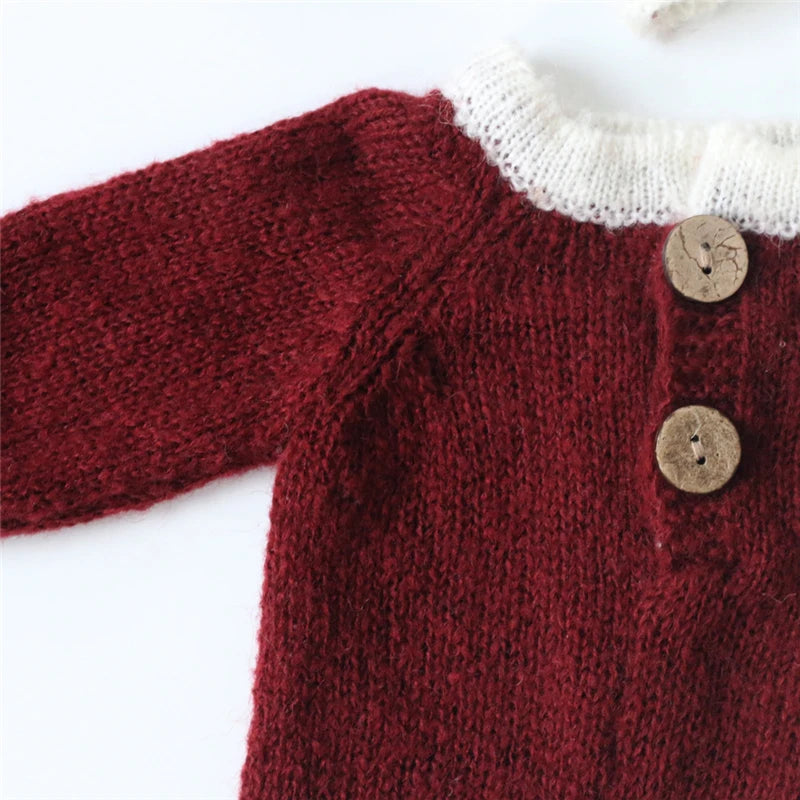 Newborn Holiday Photo Knit Set