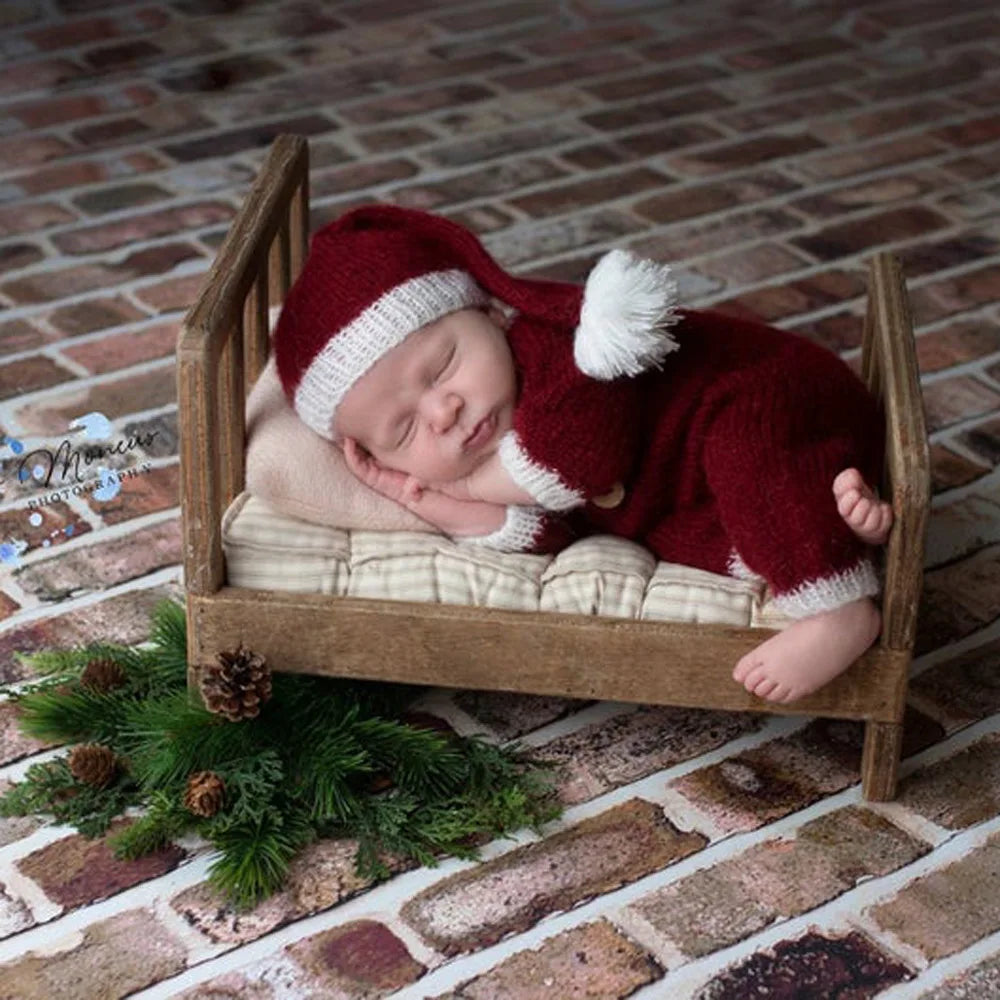 Newborn Holiday Photo Knit Set