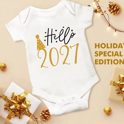 Hello 2027 New Year Bodysuit