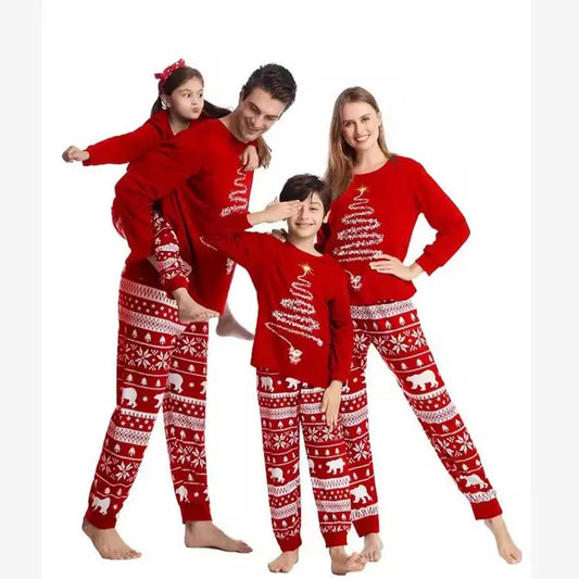 Merry Little Christmas Matching Family Pajamas