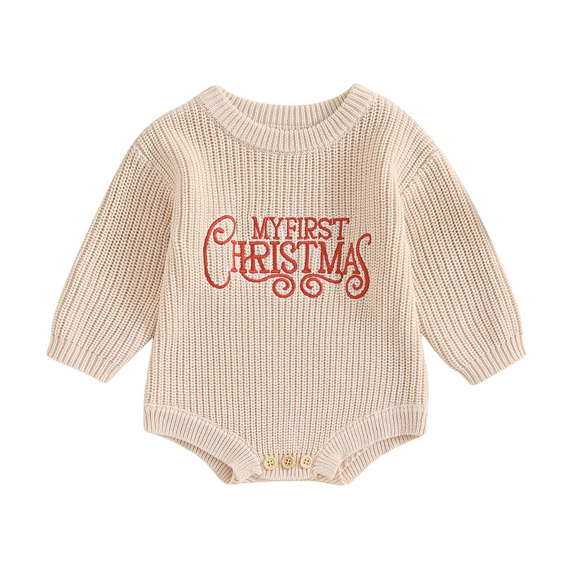 Merry Knit Sweater Romper
