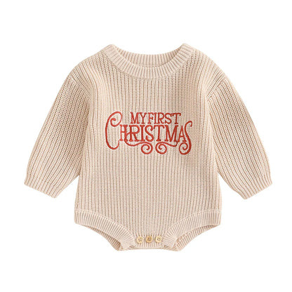 Merry Knit Sweater Romper
