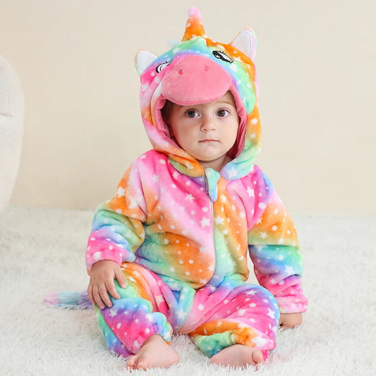 Rainbow the Unicorn Baby Romper
