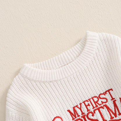 Merry Knit Sweater Romper