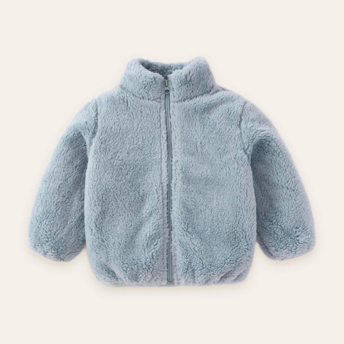 Blush Teddy Fleece Zip Jacket