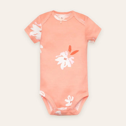 Sweet Blossom Short-Sleeve Bodysuit 5-Pack