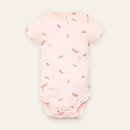 Sweet Blossom Short-Sleeve Bodysuit 5-Pack