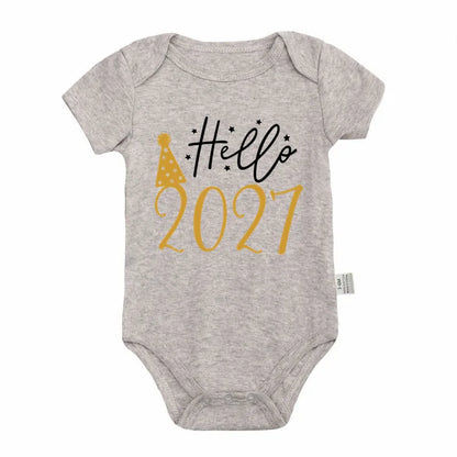 Hello 2027 New Year Bodysuit