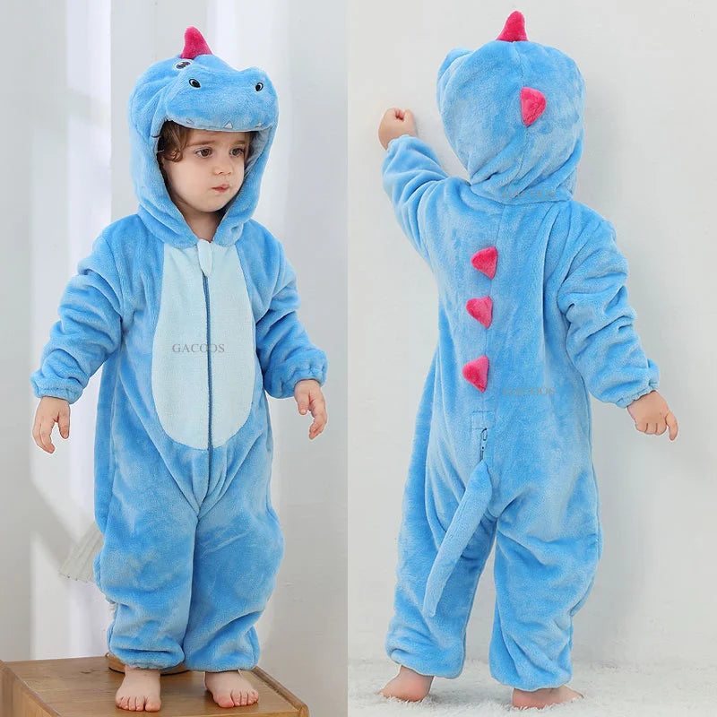 Azure the Blue Dragon Baby Romper