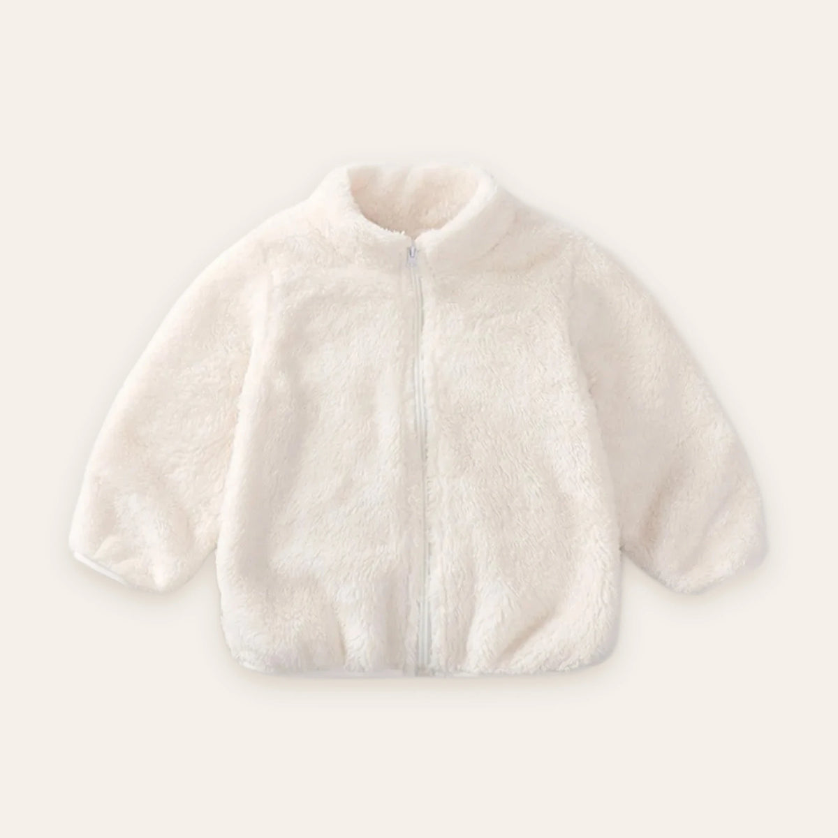 Blush Teddy Fleece Zip Jacket