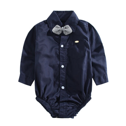 Little Gent Bow Tie Romper