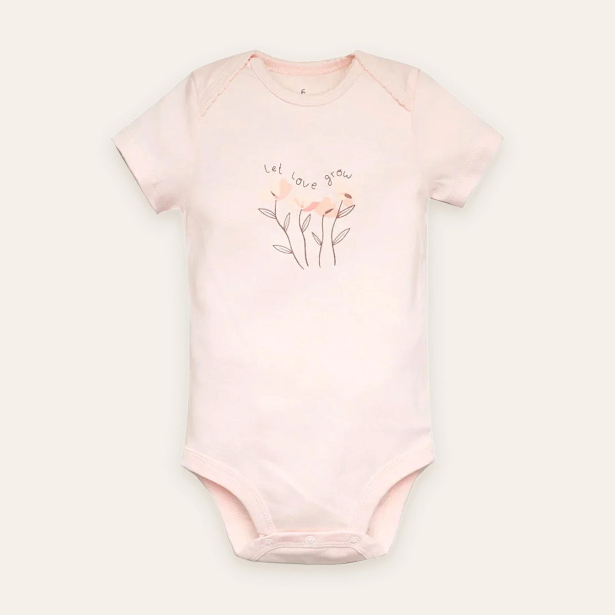 Sweet Blossom Short-Sleeve Bodysuit 5-Pack