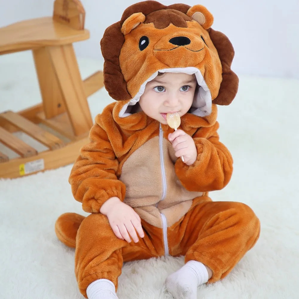 Leo the Lion Baby Romper