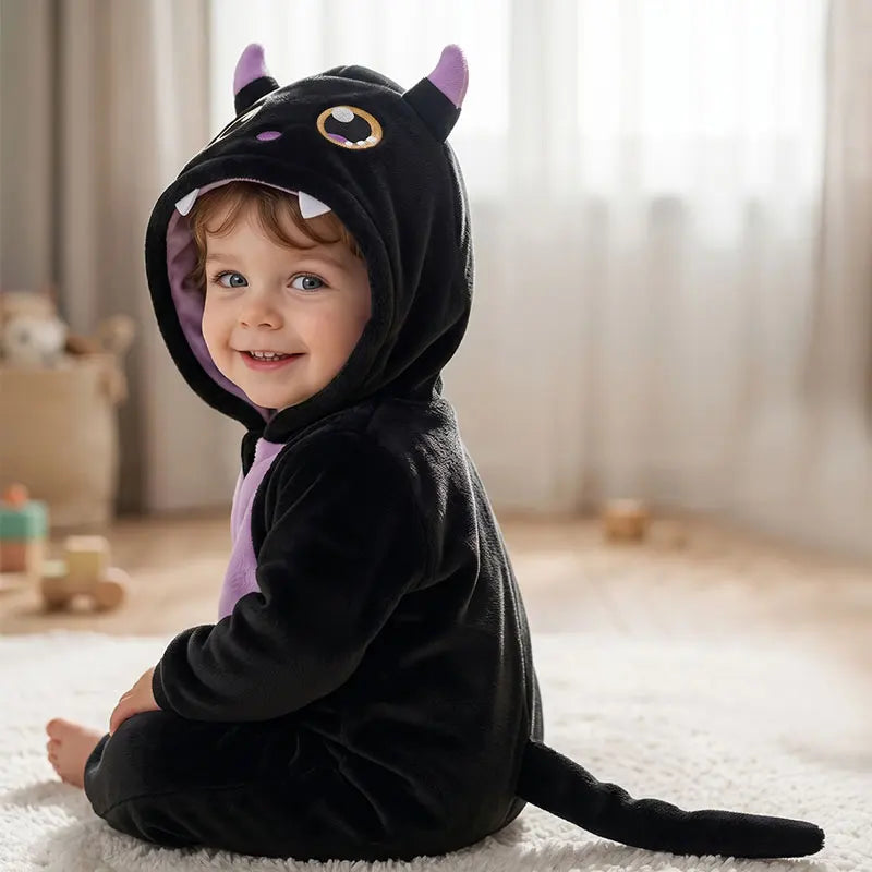 Shadow the Little Monster Baby Romper