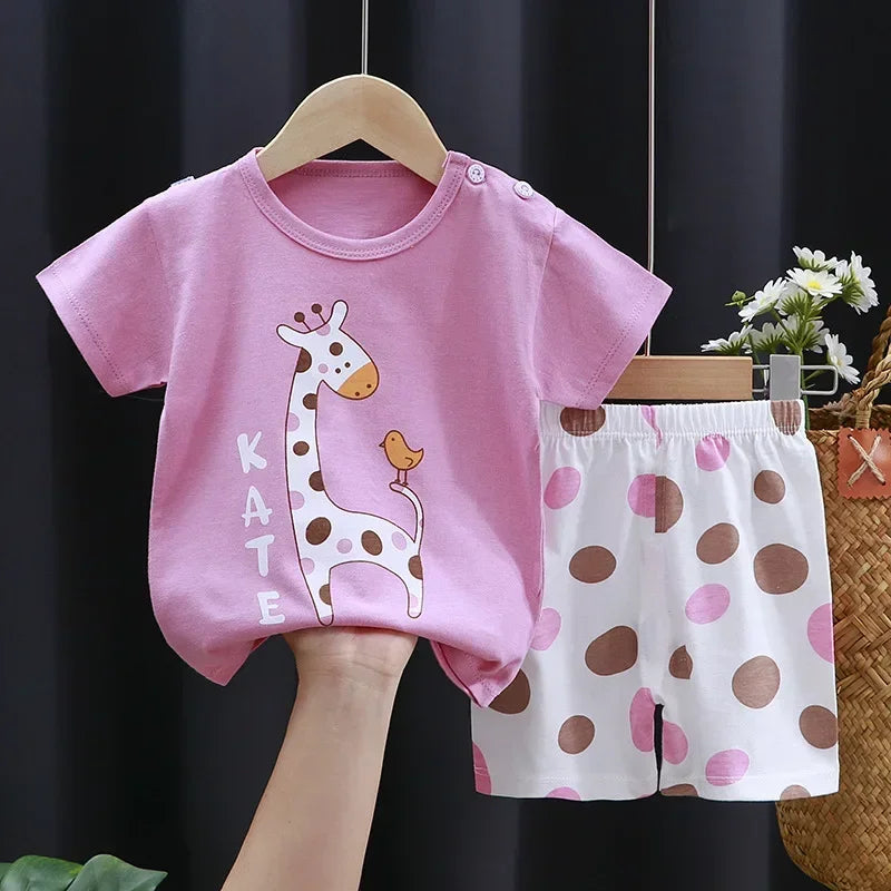 Graphic Tee & Shorts Play Set