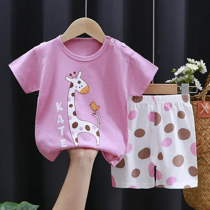 Graphic Tee & Shorts Play Set