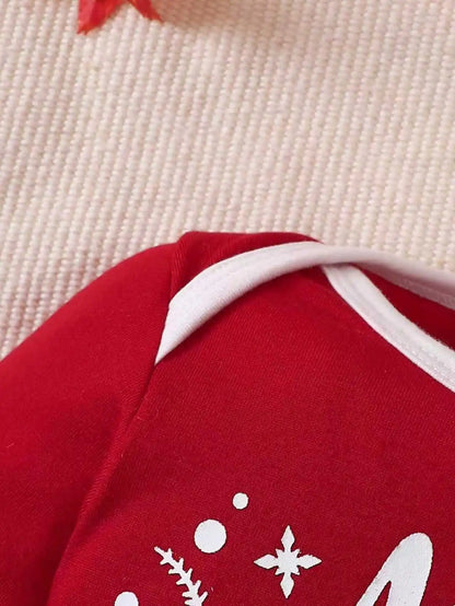 Holiday Romper & Hat Set