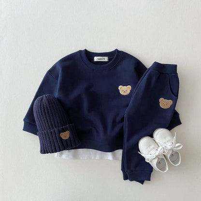 Sweet Teddy Sweatshirt & Jogger Set