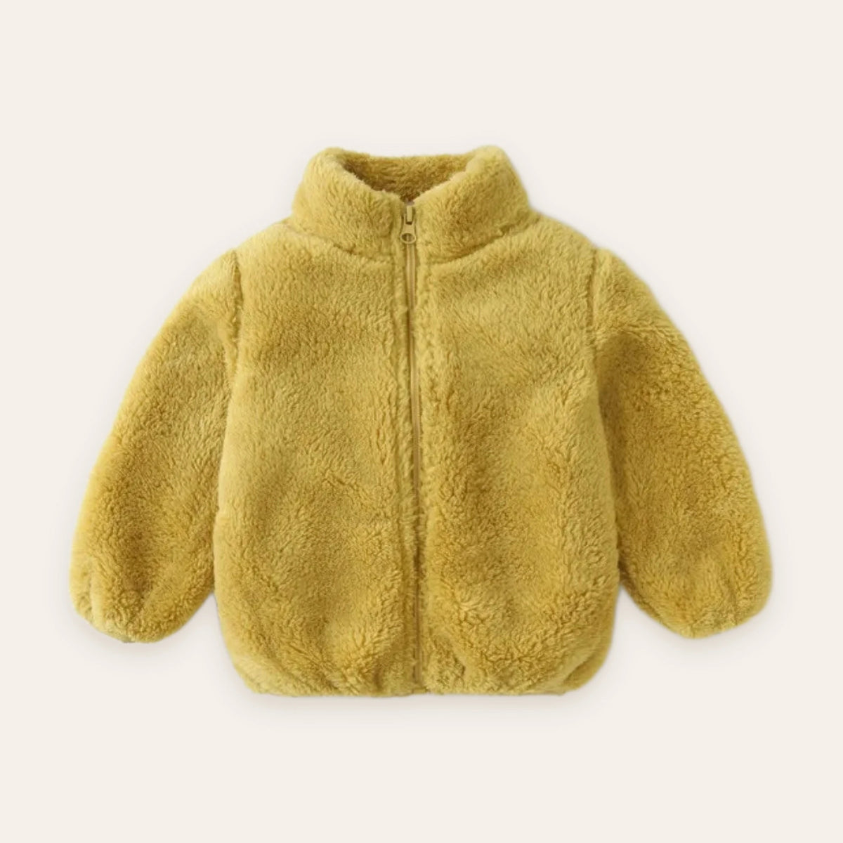 Blush Teddy Fleece Zip Jacket