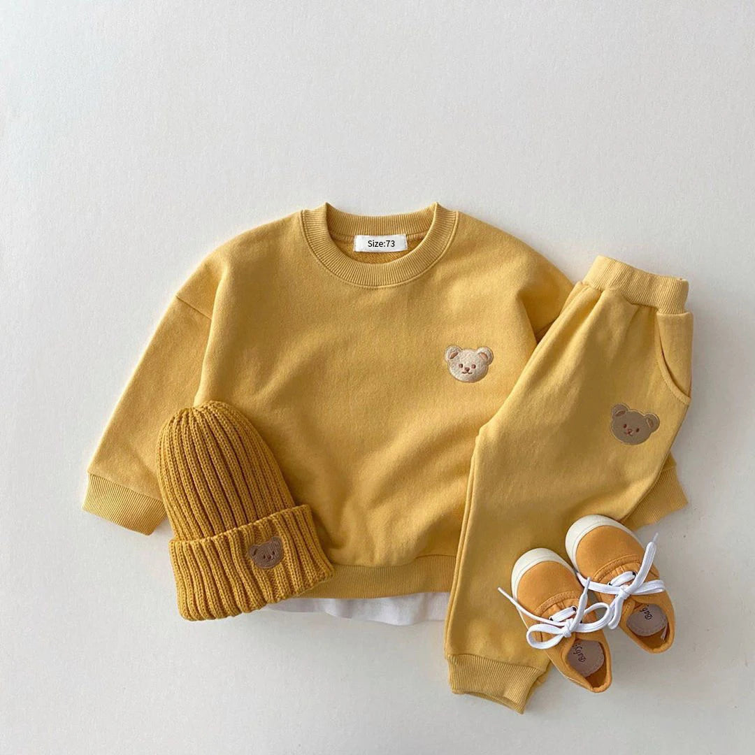Sweet Teddy Sweatshirt & Jogger Set