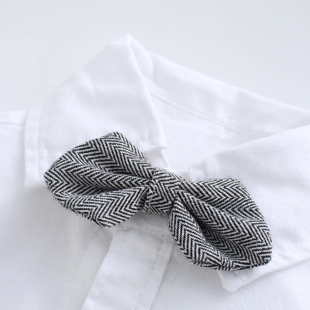 Little Gent Bow Tie Romper