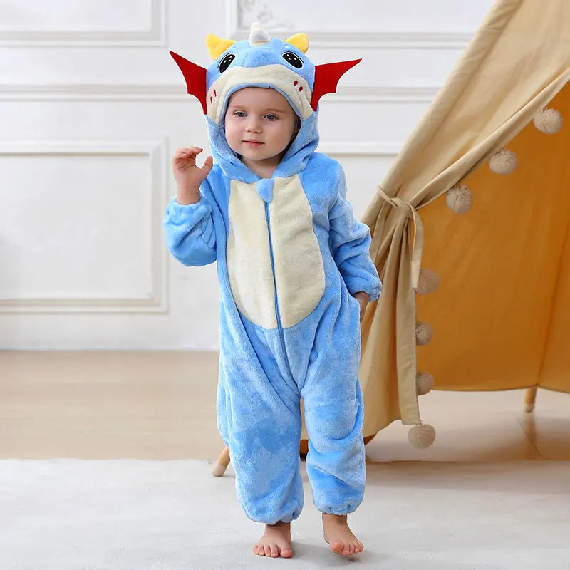 Sky the Flying Dragon Baby Romper