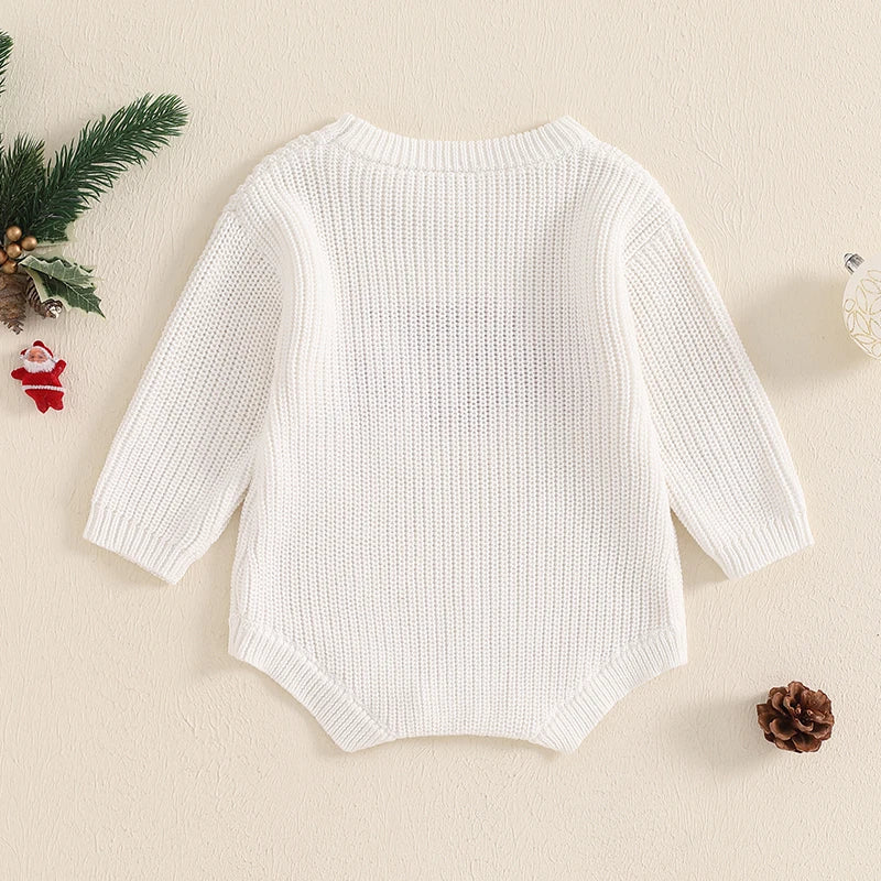 Merry Knit Sweater Romper