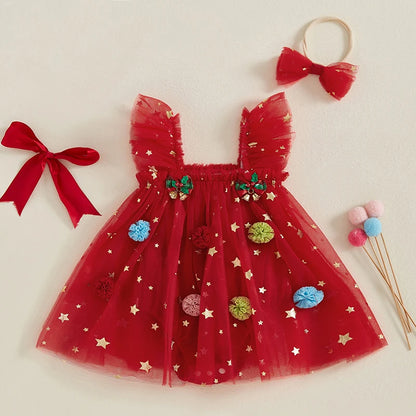 Starlight Tutu Holiday Romper
