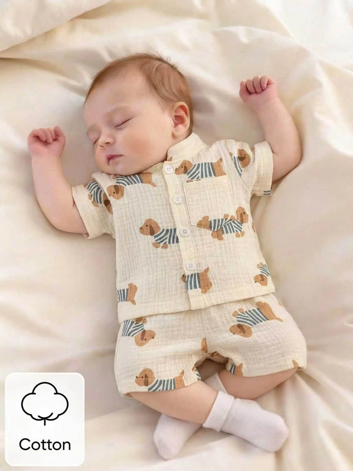Little Gentleman Shirt & Shorts Set