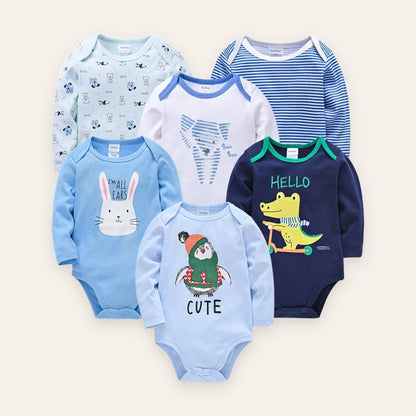 Sweet Dreams Long-Sleeve Bodysuit Multi-Pack