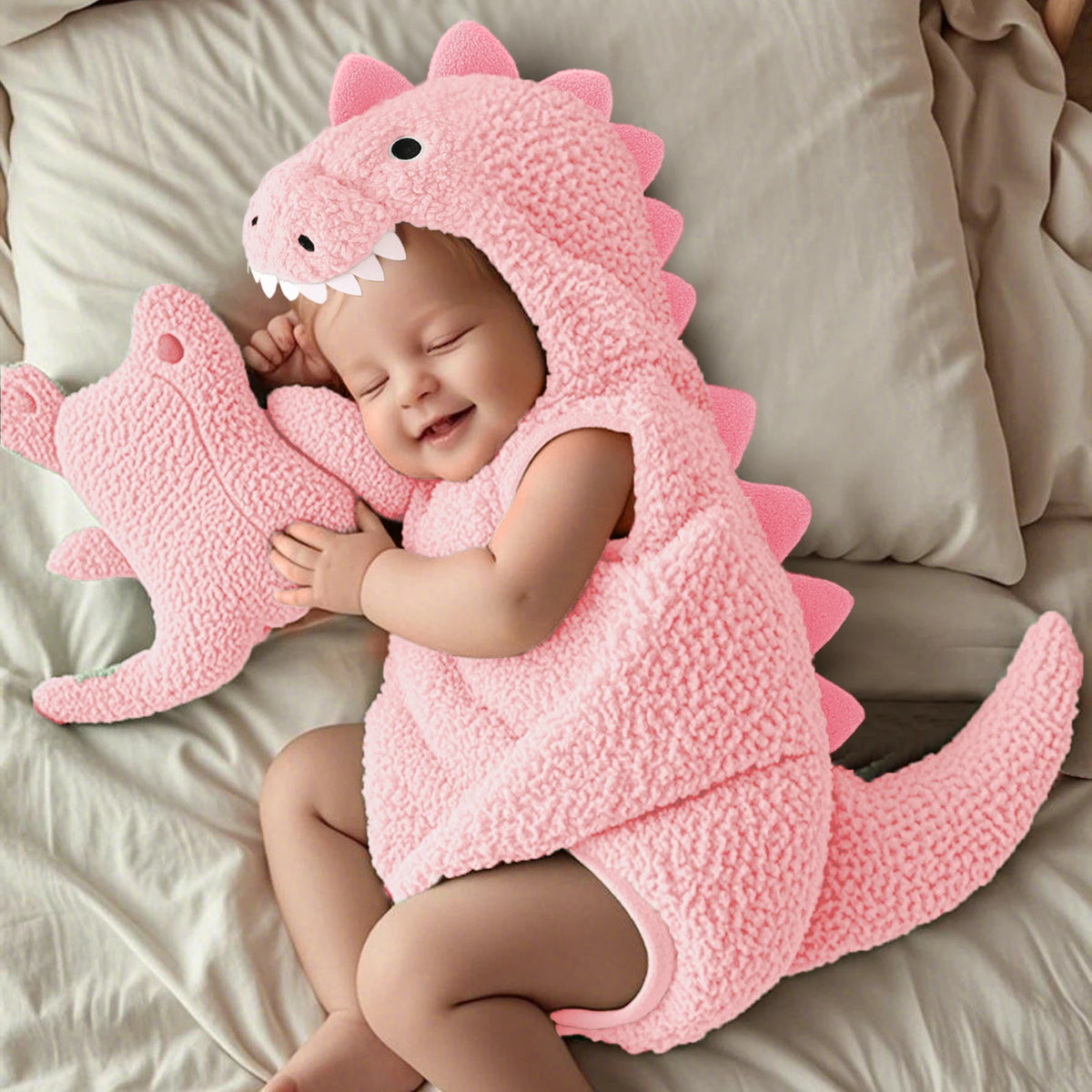 Little Dino Romper & Hat Costume
