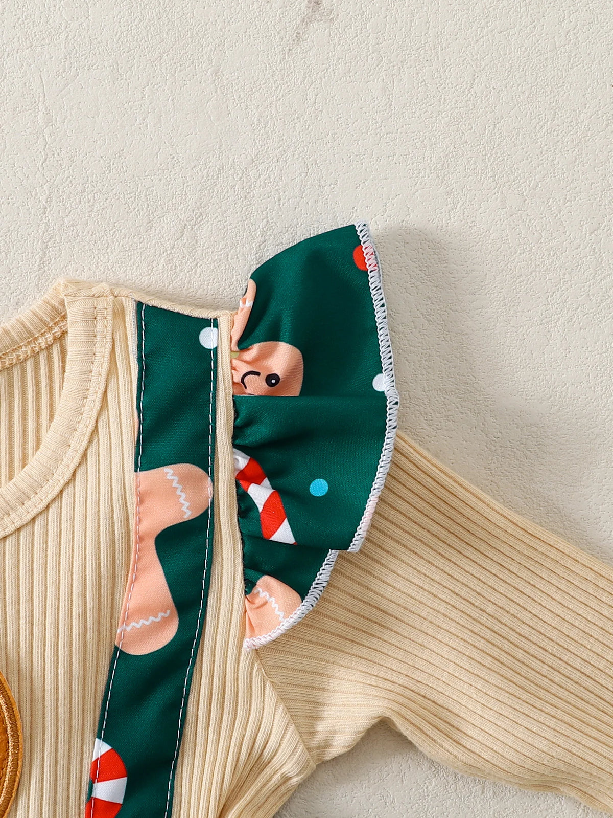 Gingerbread Girl Overall Set