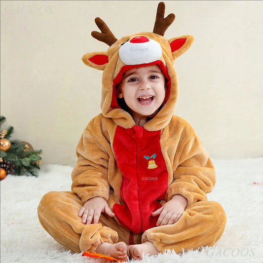Dasher the Reindeer Baby Romper