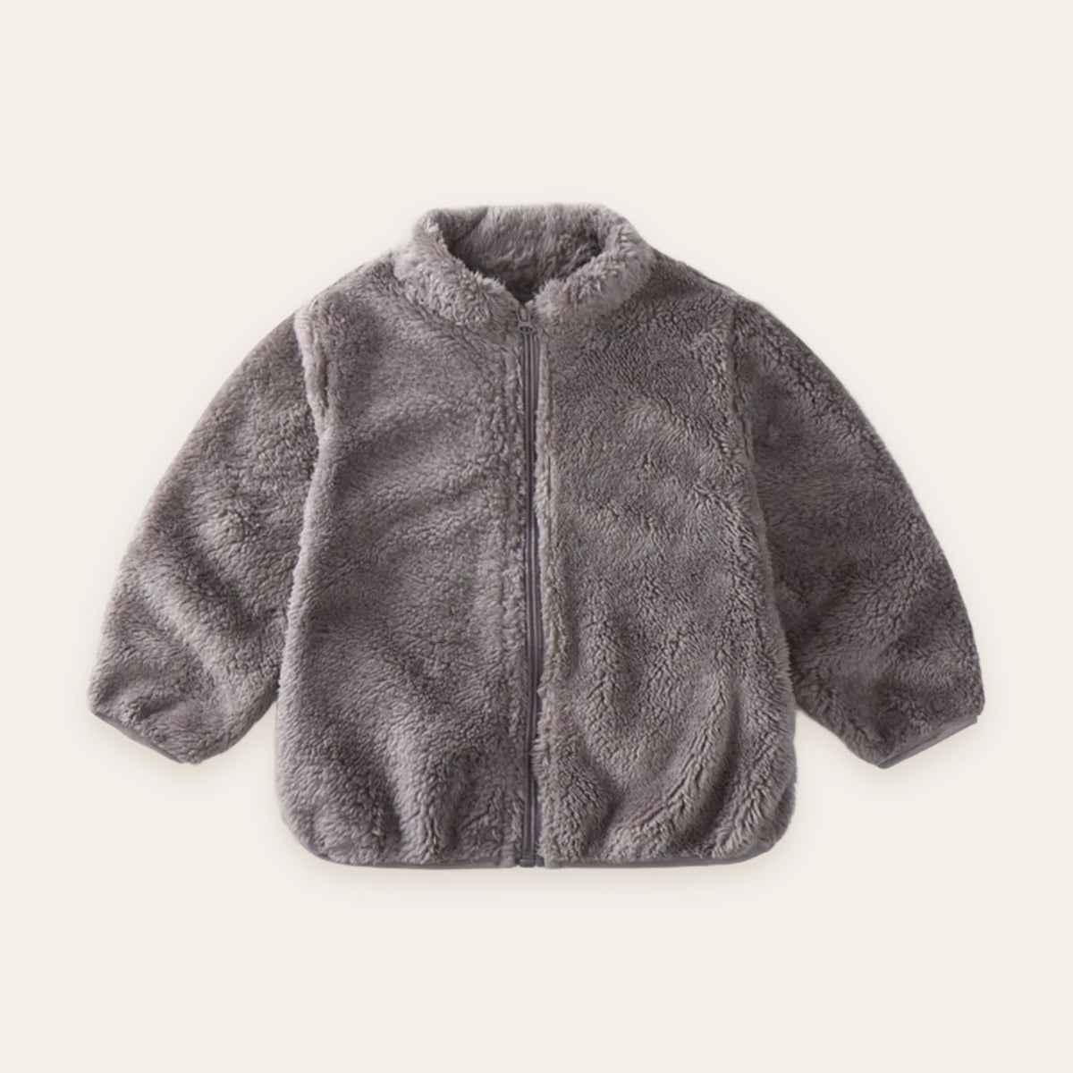 Blush Teddy Fleece Zip Jacket