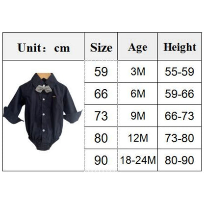 Little Gent Bow Tie Romper