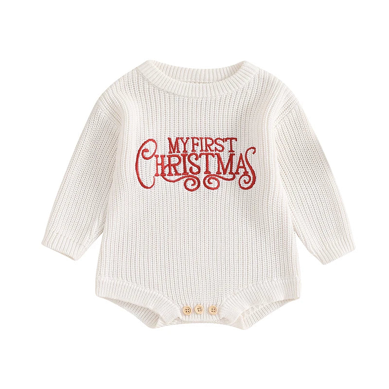 Merry Knit Sweater Romper