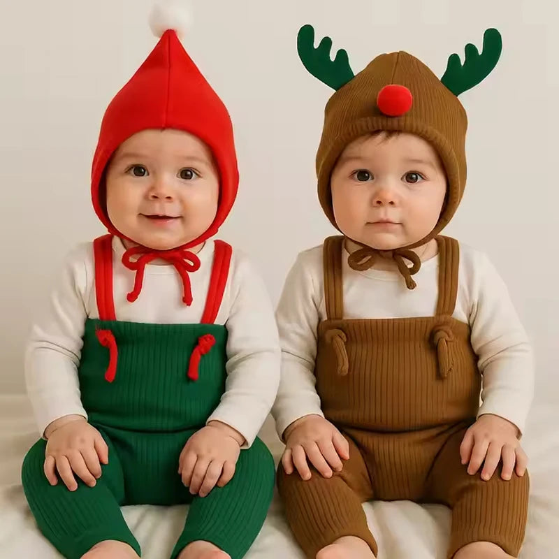 Cozy Knit Pants & Hat Set
