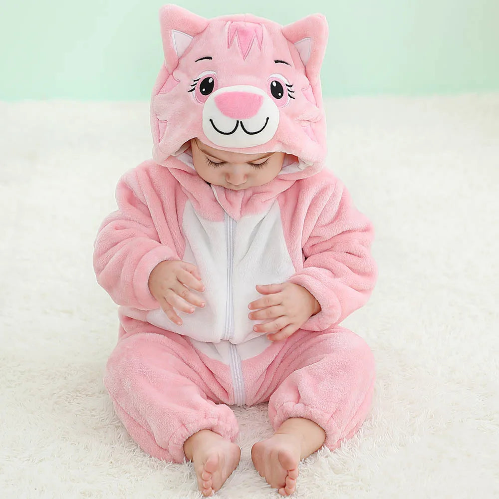 Rosie the Pink Cat Baby Romper
