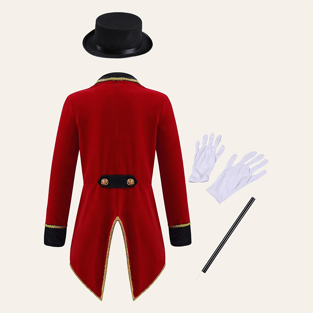 Ringmaster tailcoat back view